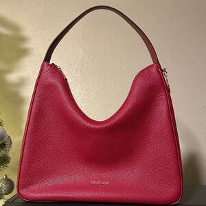 Michael Kors Pink Leather Shoulder Bag